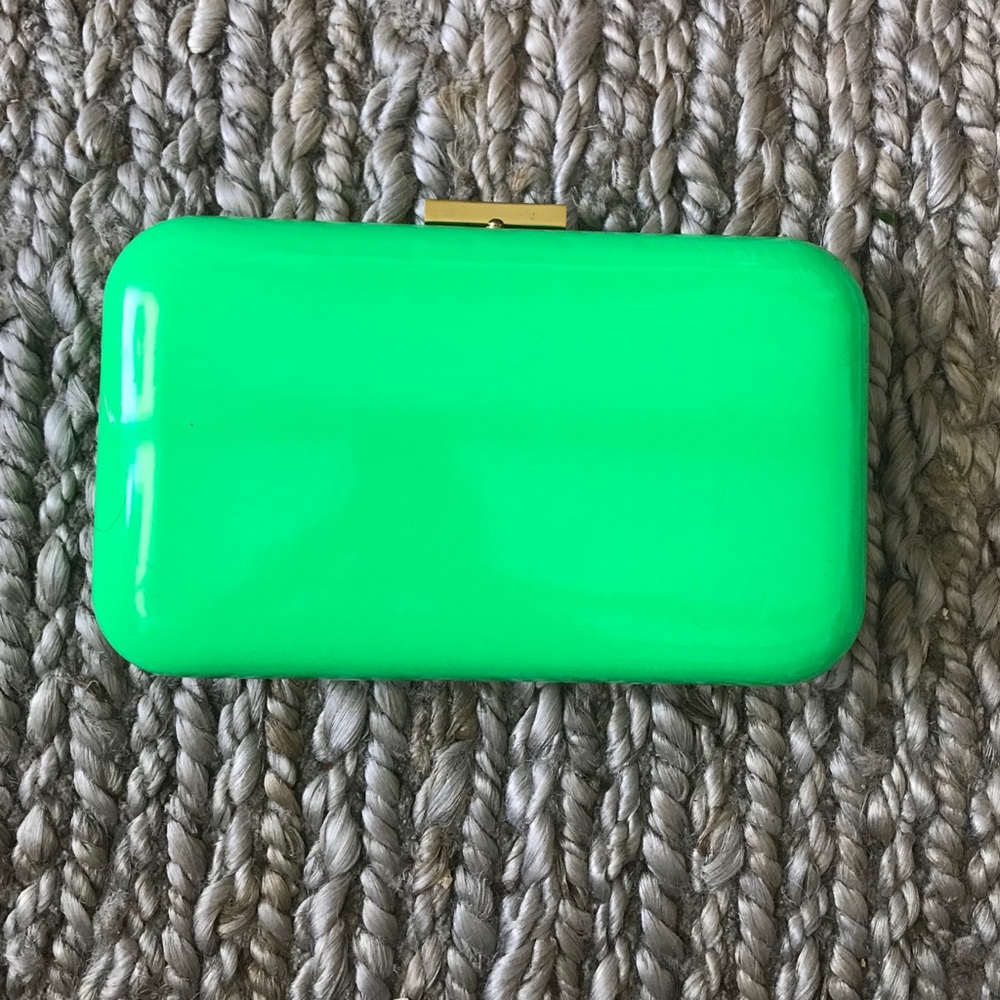 J. Crew Patent Leather Clutch